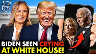 VIDEO: Joe Biden Starts SOBBING On LIVE TV At White House After Trump WIN! Feds Hold 'CRY SESSIONS'🤣