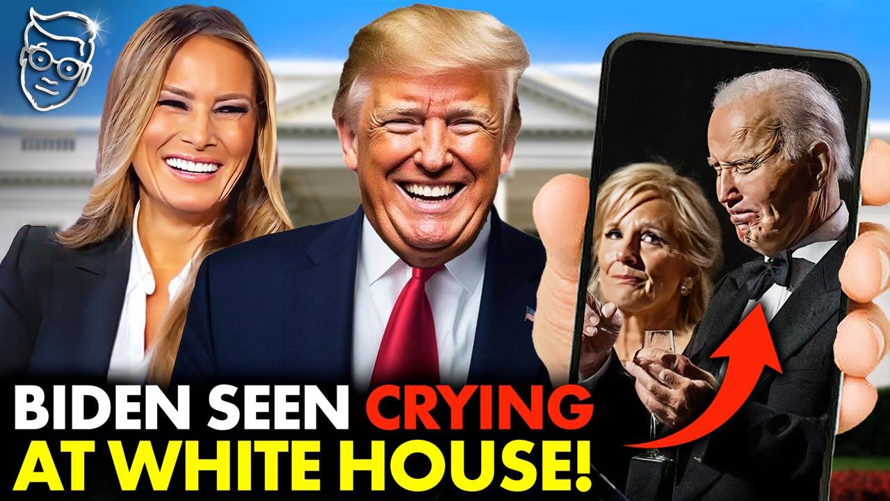 VIDEO: Joe Biden Starts SOBBING On LIVE TV At White House After Trump WIN! Feds Hold 'CRY SESSIONS'🤣