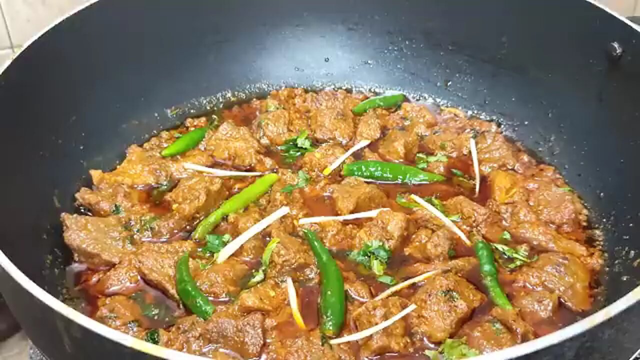 beef tikka karahi recipe