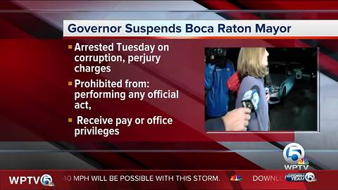 Governor suspends Boca Raton Mayor Susan Haynie