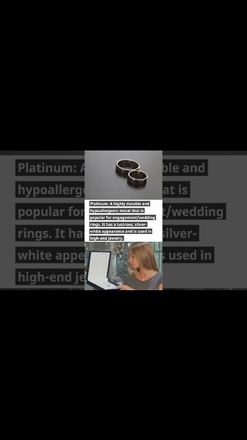 Popular Wearable Metals #jewelry #watches #gold #silver #shorts #metals