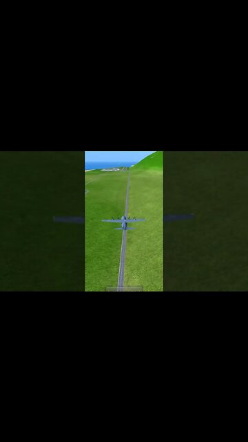 Crashing into another Plane | Turboprop Flight Simulator #shorts