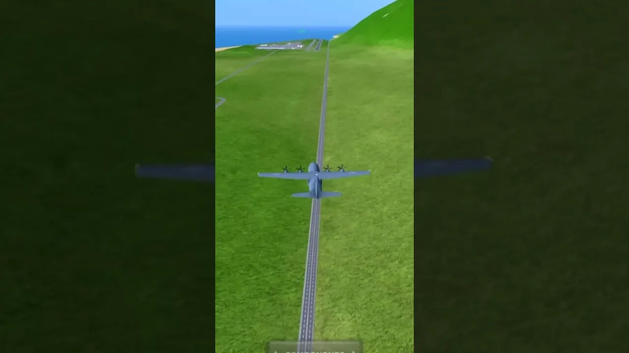 Crashing into another Plane | Turboprop Flight Simulator #shorts