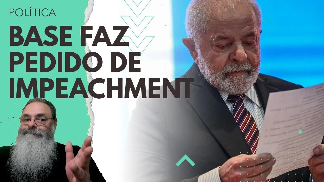 PEDIDO de IMPEACHMENT tem ASSINATURA até de DEPUTADOS da BASE do GOVERNO o que MOSTRA FRAQUEZA