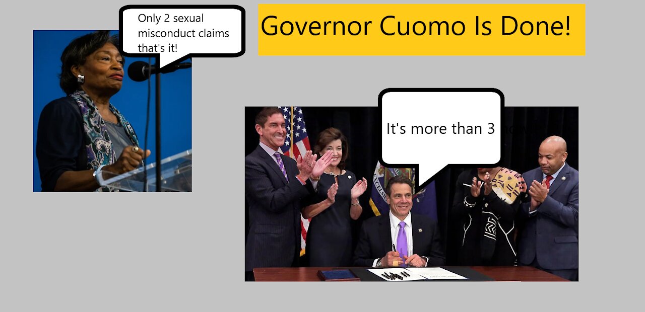 AND THAT MAKES 3! GOV. ANDREW CUOMO NOW IS ASKED TO STEP DOWN AFTER NUMEROUS MISCONDUCT ALLEGATIONS