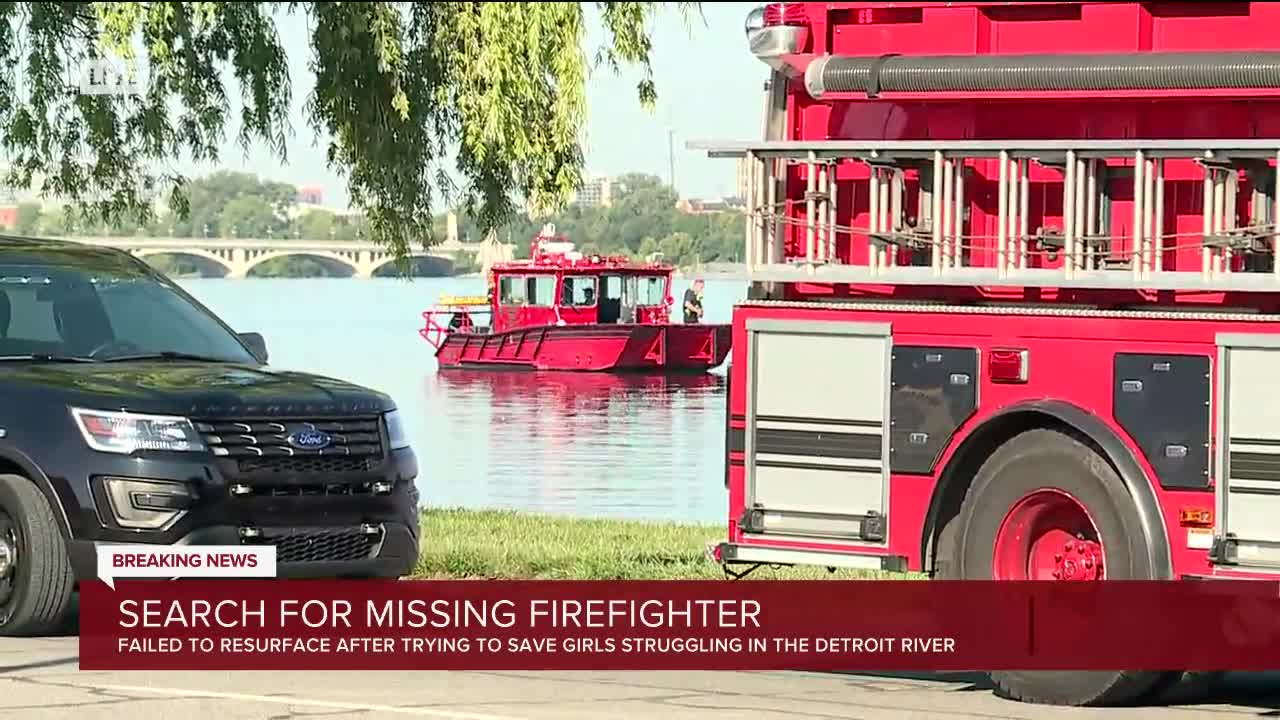 Search Underway for Missing Detroit Firefighter