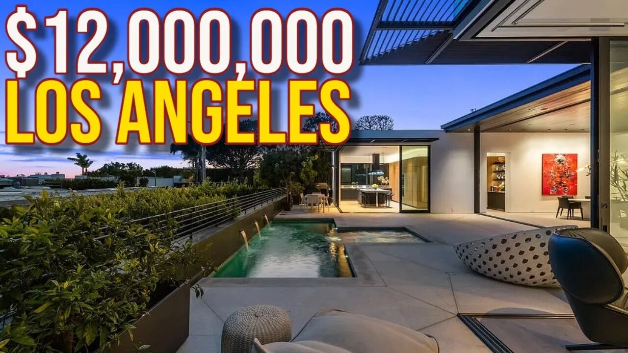 Inside $12,000,000 Los Angeles Mega Mansion