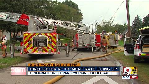 Cicinnati Fire Department needs recruits to counter retirement rate