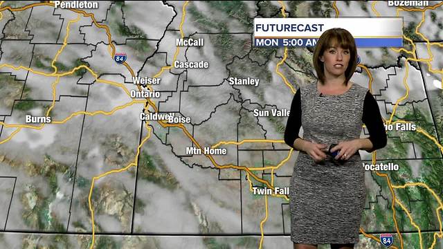 Monday will be foggy and overcast, but also nice and mild