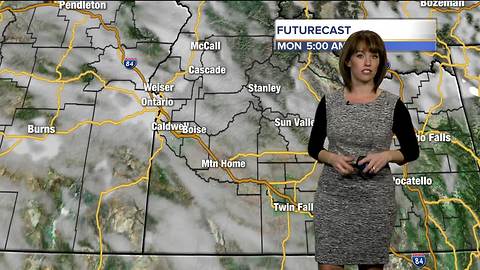 Monday will be foggy and overcast, but also nice and mild