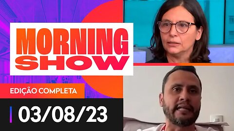 SONINHA FRANCINE E SENADOR CLEITINHO AZEVEDO NO MORNING SHOW - 03/08/2023