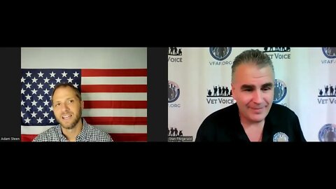 ADAM STEEN Trump endorsed write in candidate interviews with Veterans For America First 10-25-22