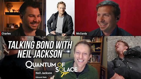 Talking Quantum of Solace with Neil Jackson (Edmund Slate) - FULL INTERVIEW