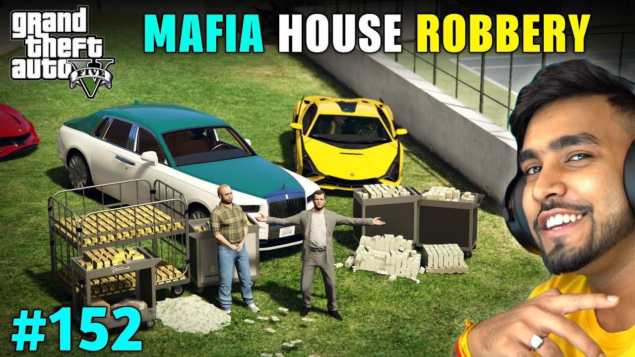 THE BIGGEST MAFIA HOUSE ROBBERY | GTA 5