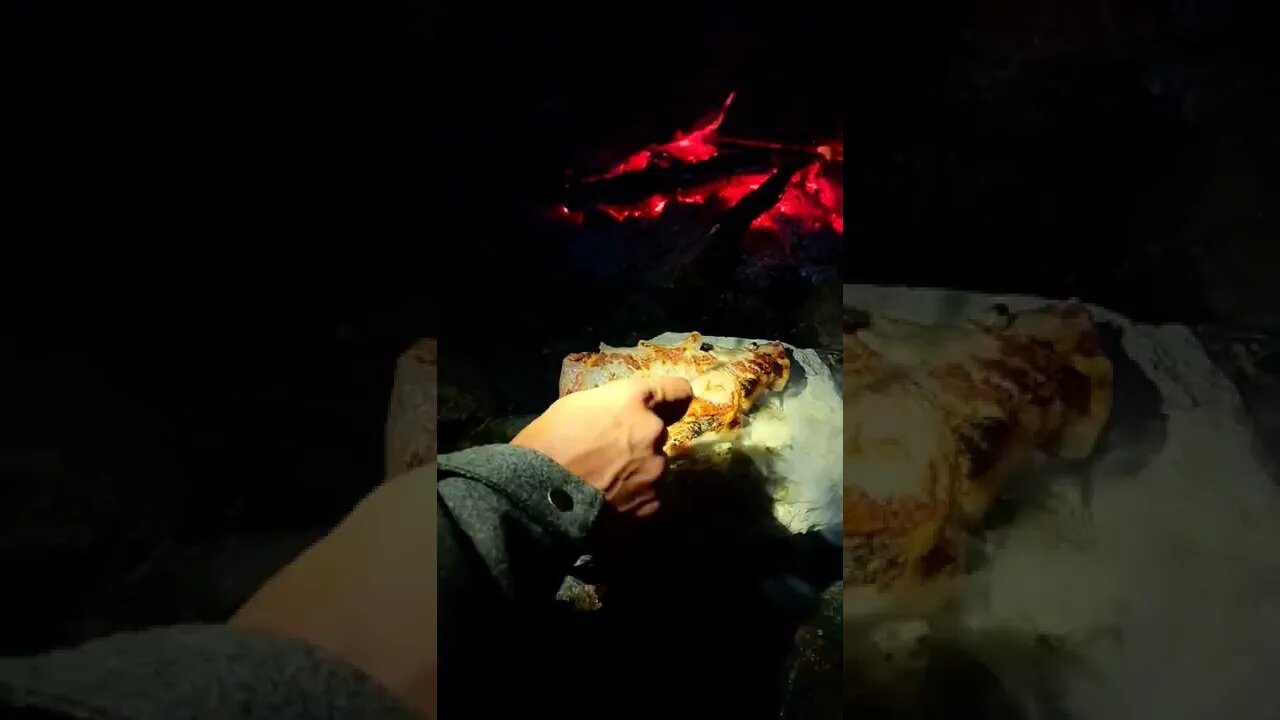 Cooking food on a hot rock! @The Survival University