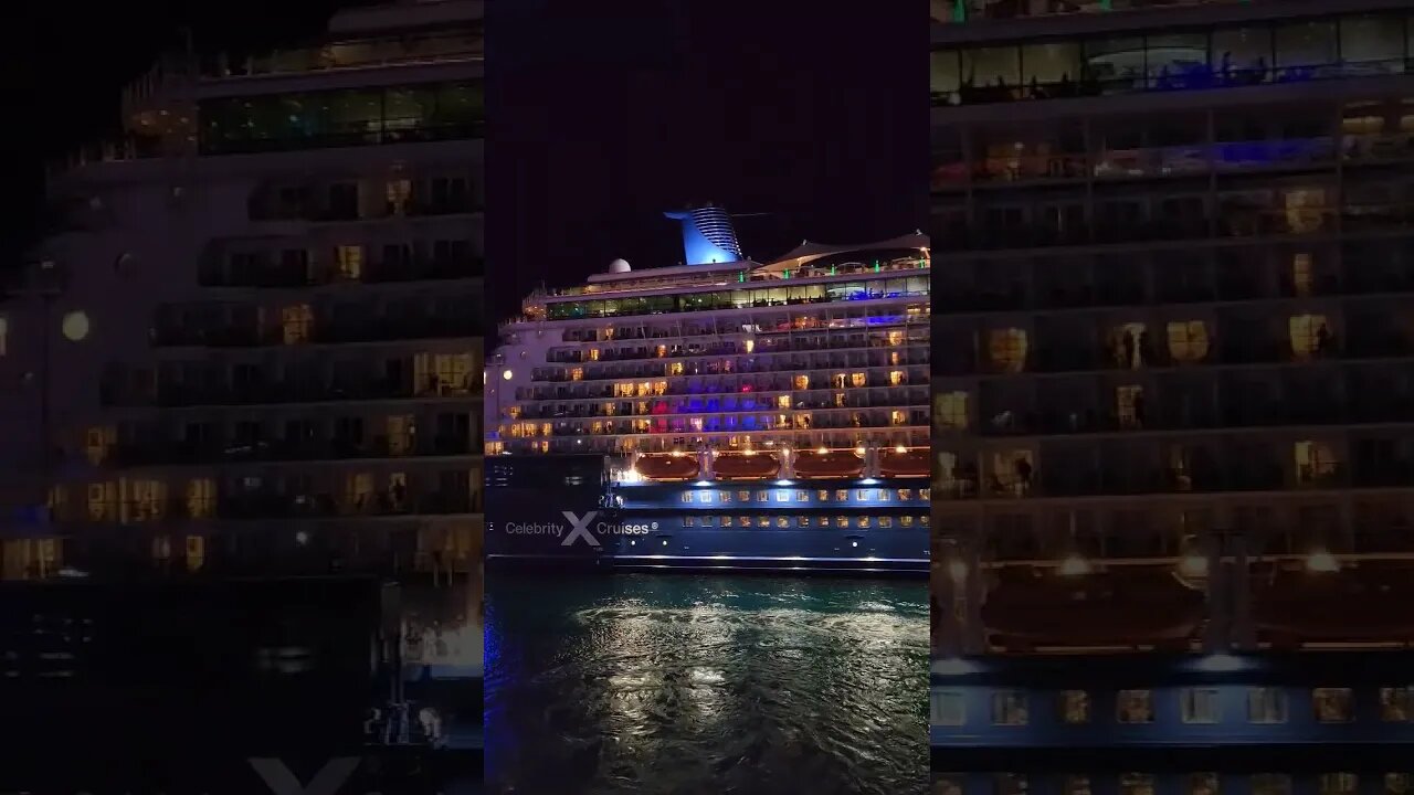 Celebrity Reflection Leaving St. Thomas! - Part 2