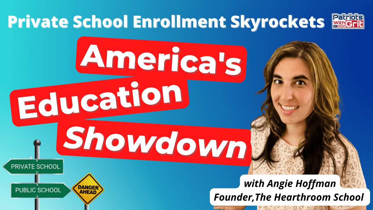 America's Education Showdown | Private School Enrollment Skyrockets | Angie Hoffman