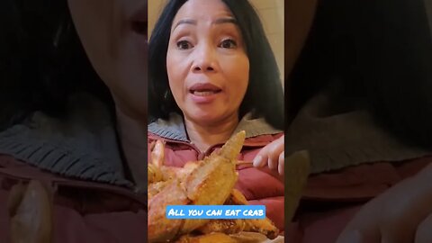 all you can eat Crab at Mizumi Buffet Tigard Oregon