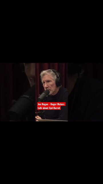 Joe Rogan - Roger Waters talk about Syd Barret #shorts #pinkfloyd @The Day After #DarkSideOfTheMoon