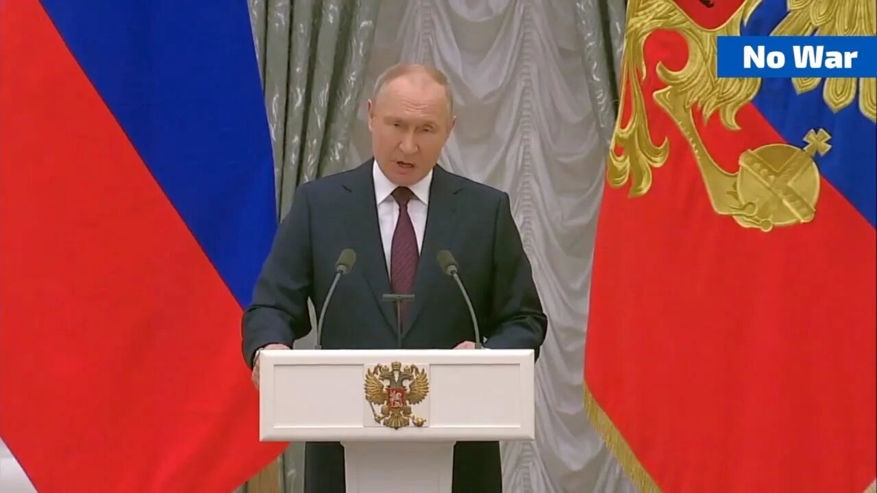 Putin's speech before awarding women in honor of International Women's Day! Russia!!