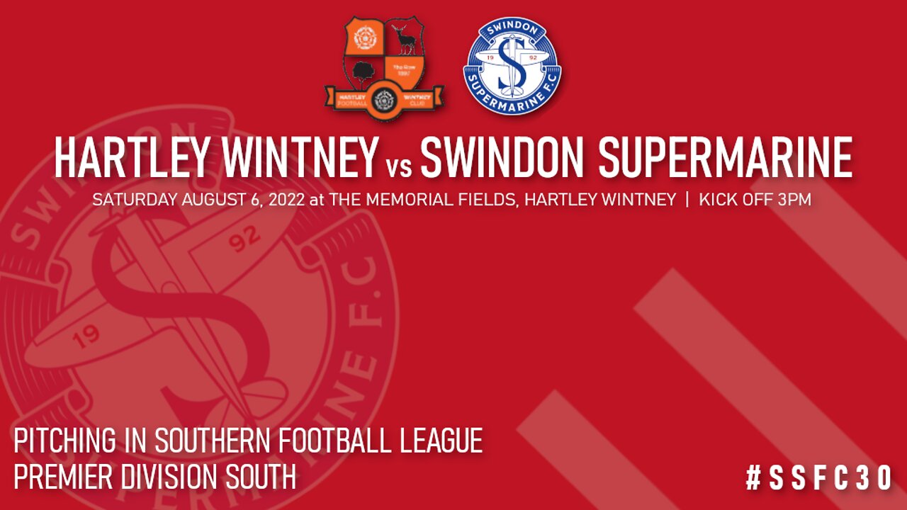 SLPS | Hartley Wintney 0 Swindon Supermarine 3