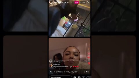 Chris Aka Chris_gone_crazy Live On IG With Brooklyn Queen & Reveal Voting People Out Of House 25-02.