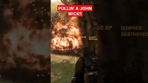 John Wick playing Warzone! #warzone #clips #SUBSCRIBE #comment #like #shorts