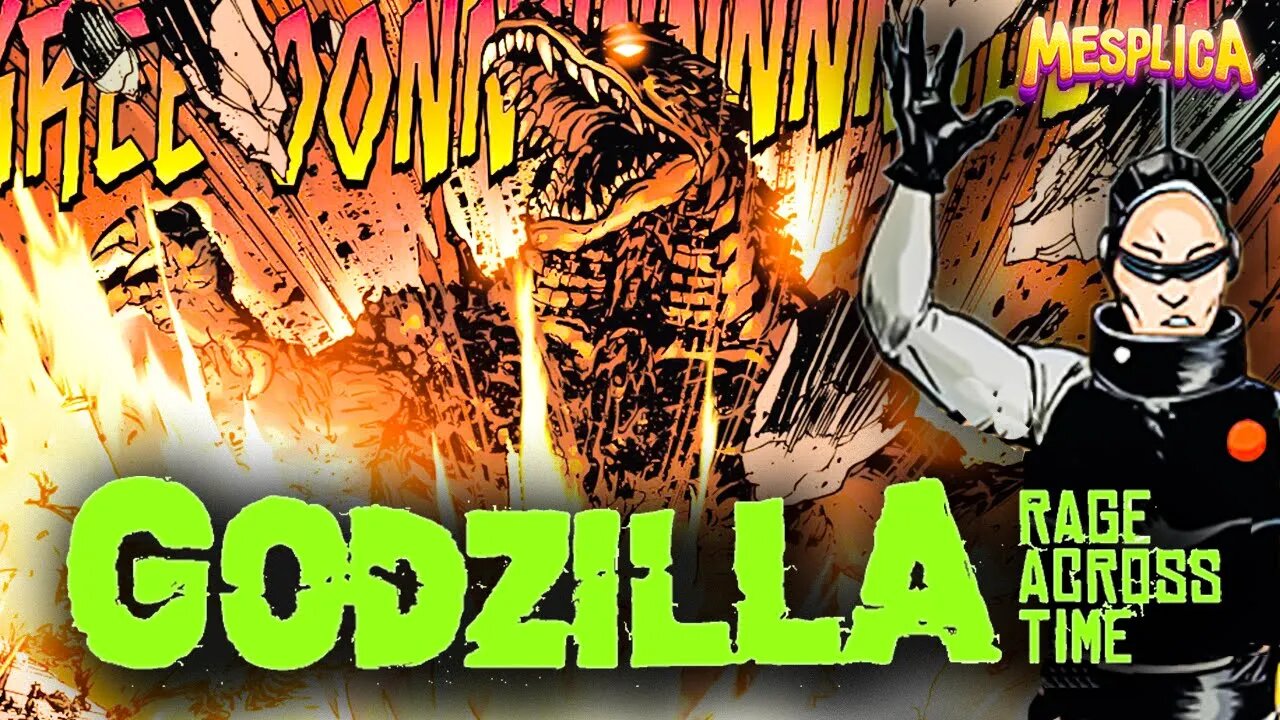 GODZILLA RAGE ACROSS TIME #5 [ OS KAIJUS NA ERA DOS DINOSSAUROS ]