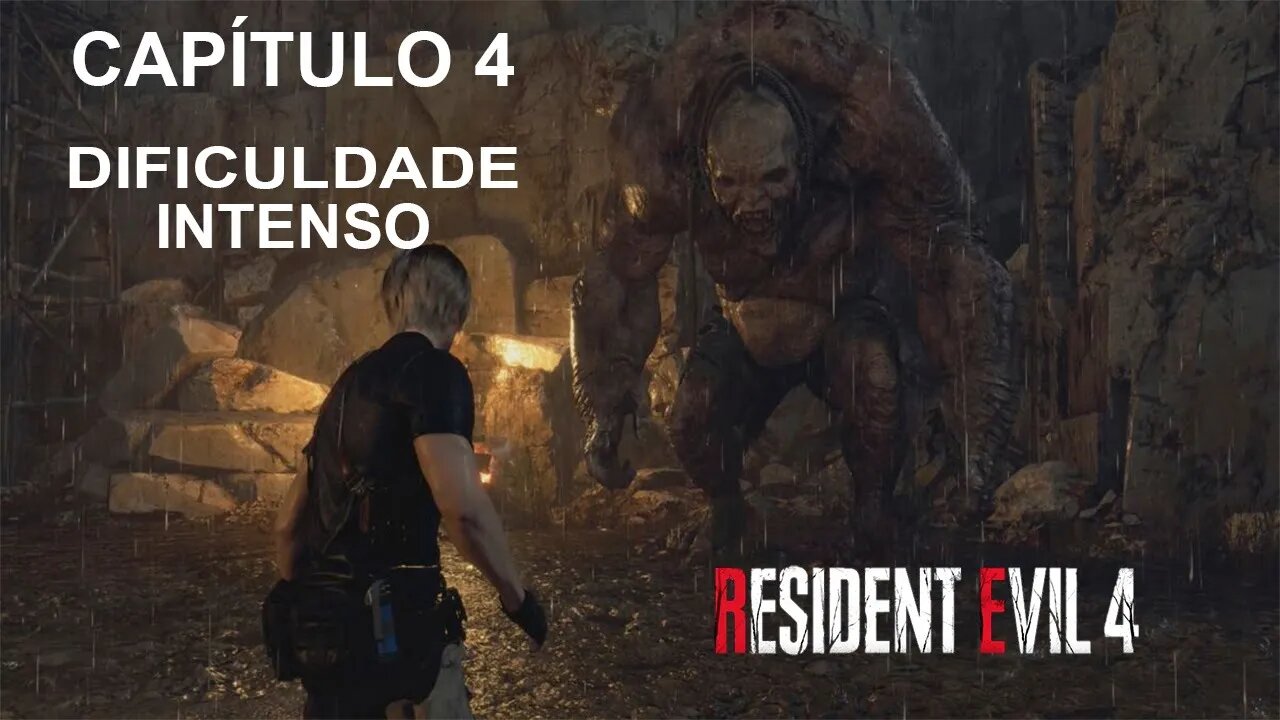 Resident Evil 4 Remake - [Capítulo 4] - Dificuldade Intenso - Dublado & Legendado PT-BR