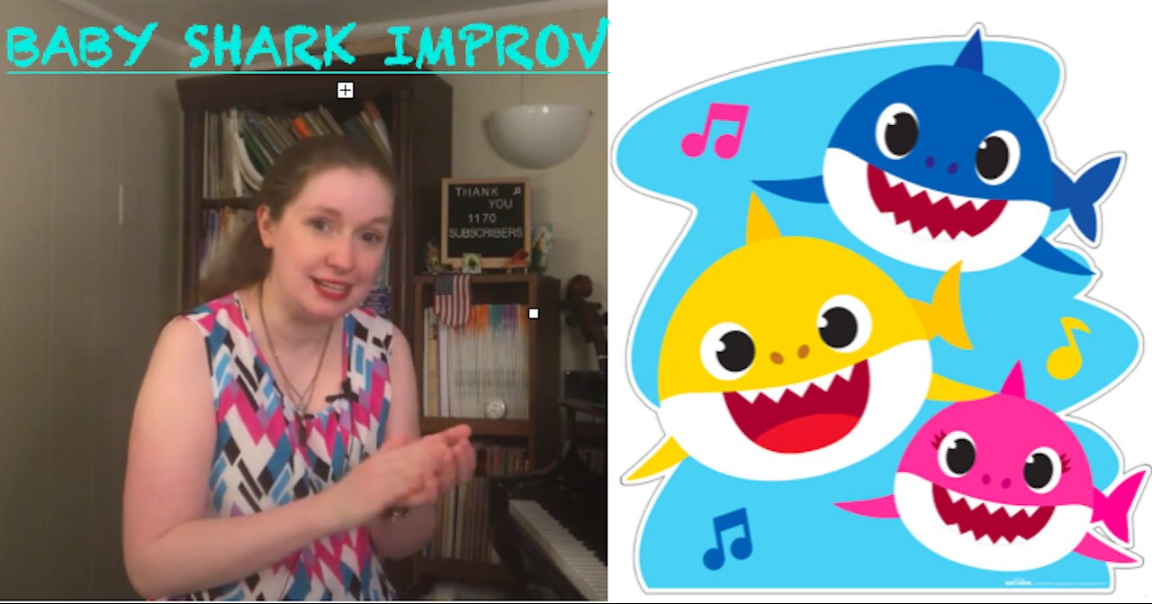 Happy Shark Week! (Baby Shark Improv)