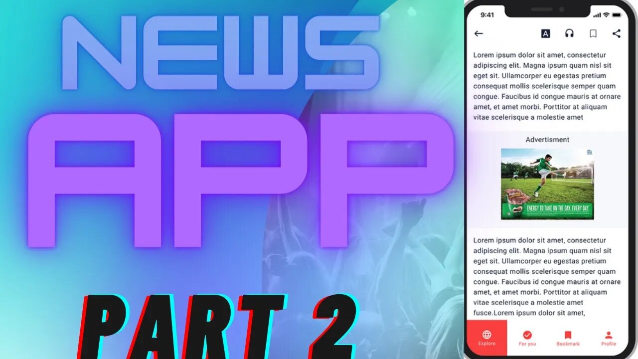 flutter news app part 2 | Flutter Project | ARK KHAN