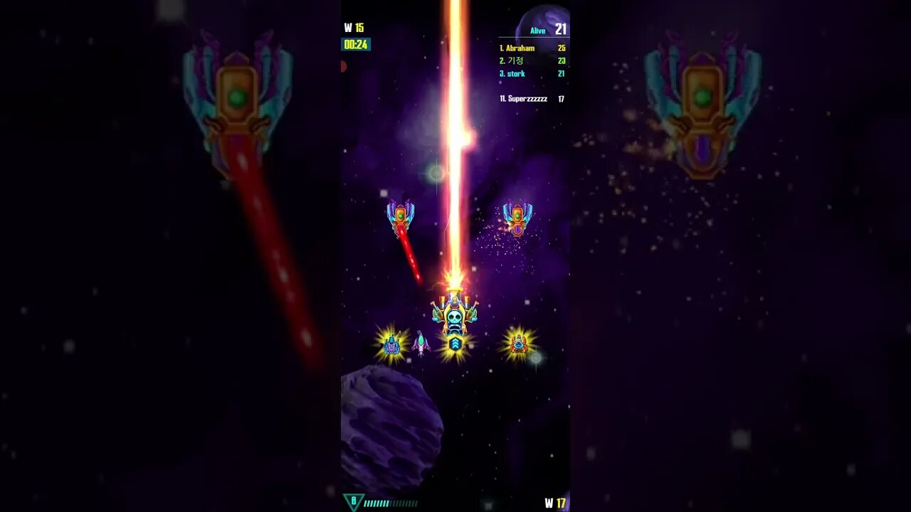 Galaxy Attack Alien Shooter-PVP Survival 1 VS 100 (10 April 2023) 2nd try