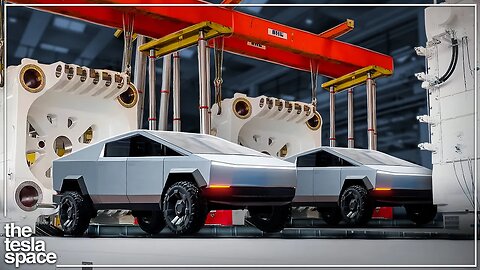 Another 9,000 Ton Tesla Giga Press Is Here!