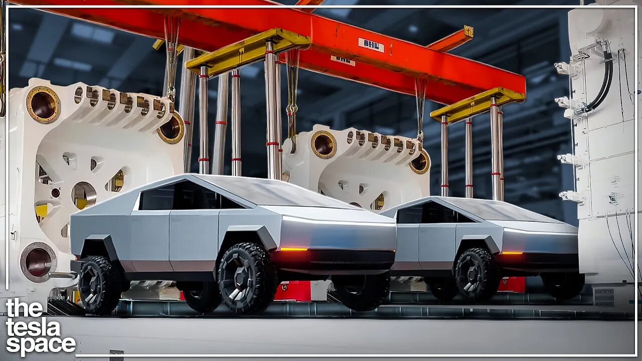 Another 9,000 Ton Tesla Giga Press Is Here!