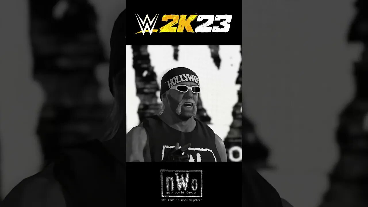 "Iconic Return: nWo Hulk Hogan's Epic Entrance in WWE 2K23!"