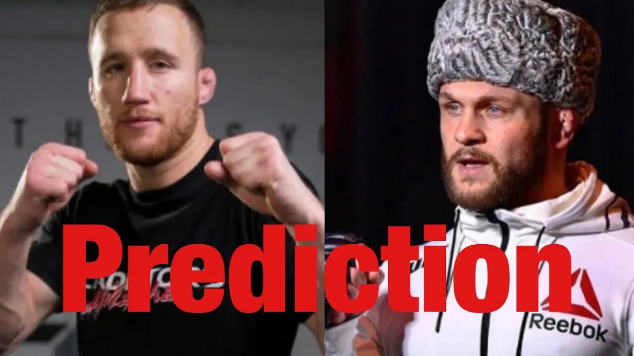 Justin Gaethje Vs Rafael Fiziev Future Prediction