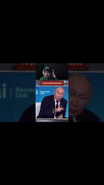 Putin Blasts Canada for Applauding a Nazi #shorts