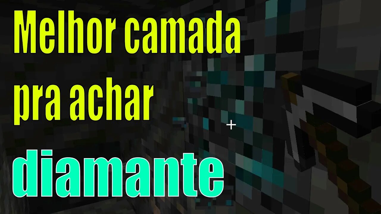 melhor camada pra minerar diamante minecraft 1.19.3 episódio 1