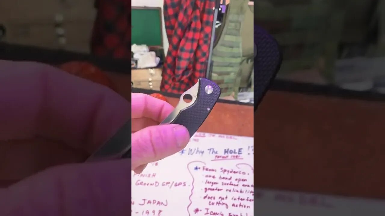 Why the hole?