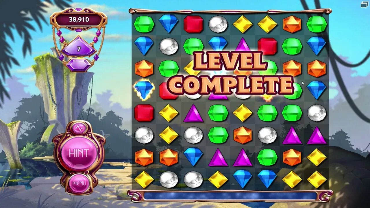 Bejeweled 3 - Endless Zen - Levels: 1-50 (Longplay)