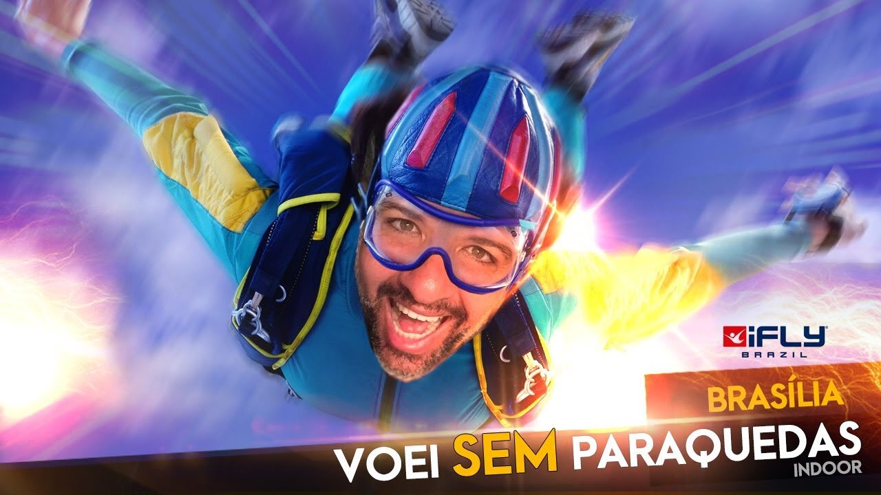 🇧🇷 VOEI SEM PARAQUEDAS | iFLY Skydiving | CANAL AINDA É TEMPO!