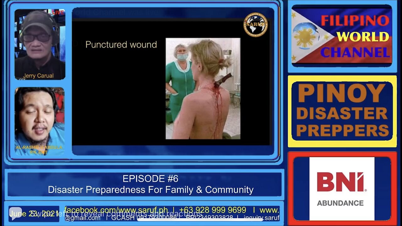 Pinoy Disaster Preppers EP#6 - (Hosted By Jerry Carual, Guest: Al-Rashid U Abdula)