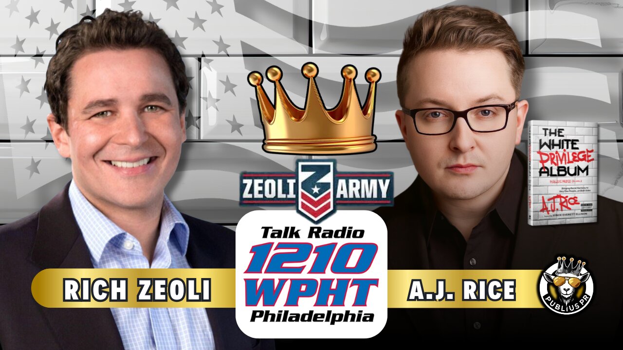 AJ Rice on The Zeoli Army Podcast: The White Privilege Album, Kamala Harris, & Identity Politics