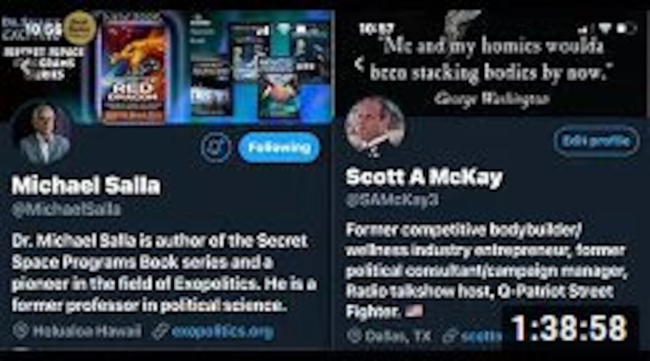 1.21.21 Scott McKay & Dr. Michael Salla: Secret Space Programs, Hidden Technology, Coming Disclosure