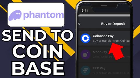 HOW TO SEND FROM PHANTOM WALLET TO COINBASE