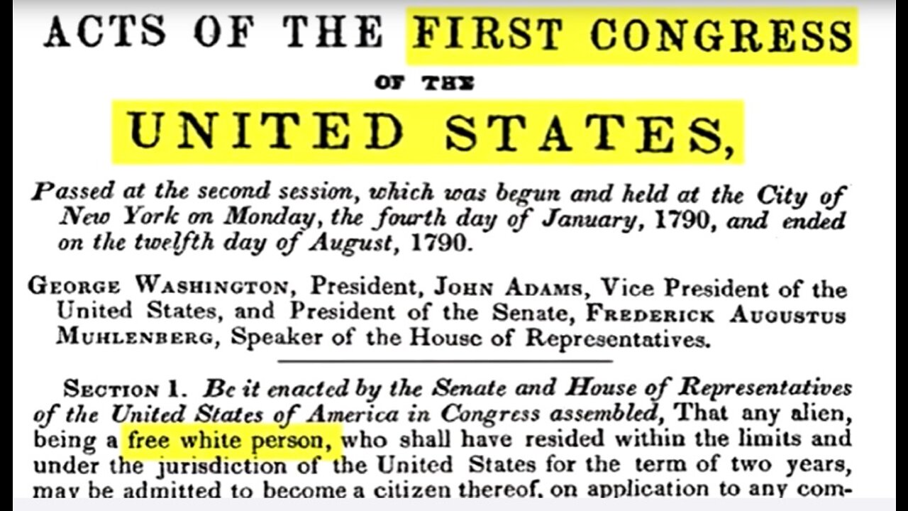 AMERICA IS NOT A NATION OF IMMIGRANTS. IT WAS FOUNDED FOR EUROPEANS BY EUROPEAN COLONISTS - BANNED