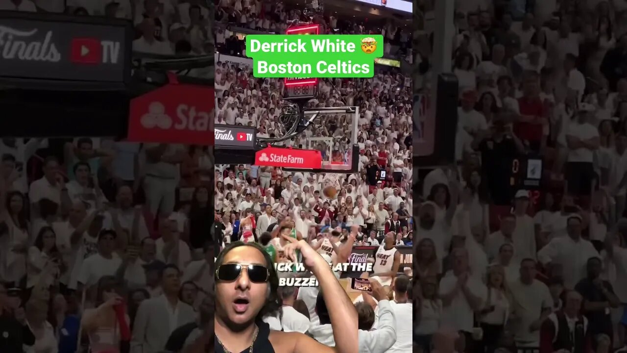 Derrick White Last Second Tip In 🤯😳🏀 Boston Celtics Force Game 7 vs Miami Heat NBA Playoffs