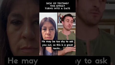 Sick of Texting? This Effect Turns Into a Date🤔 #shorts #matthewhussey #dating #datingadvice