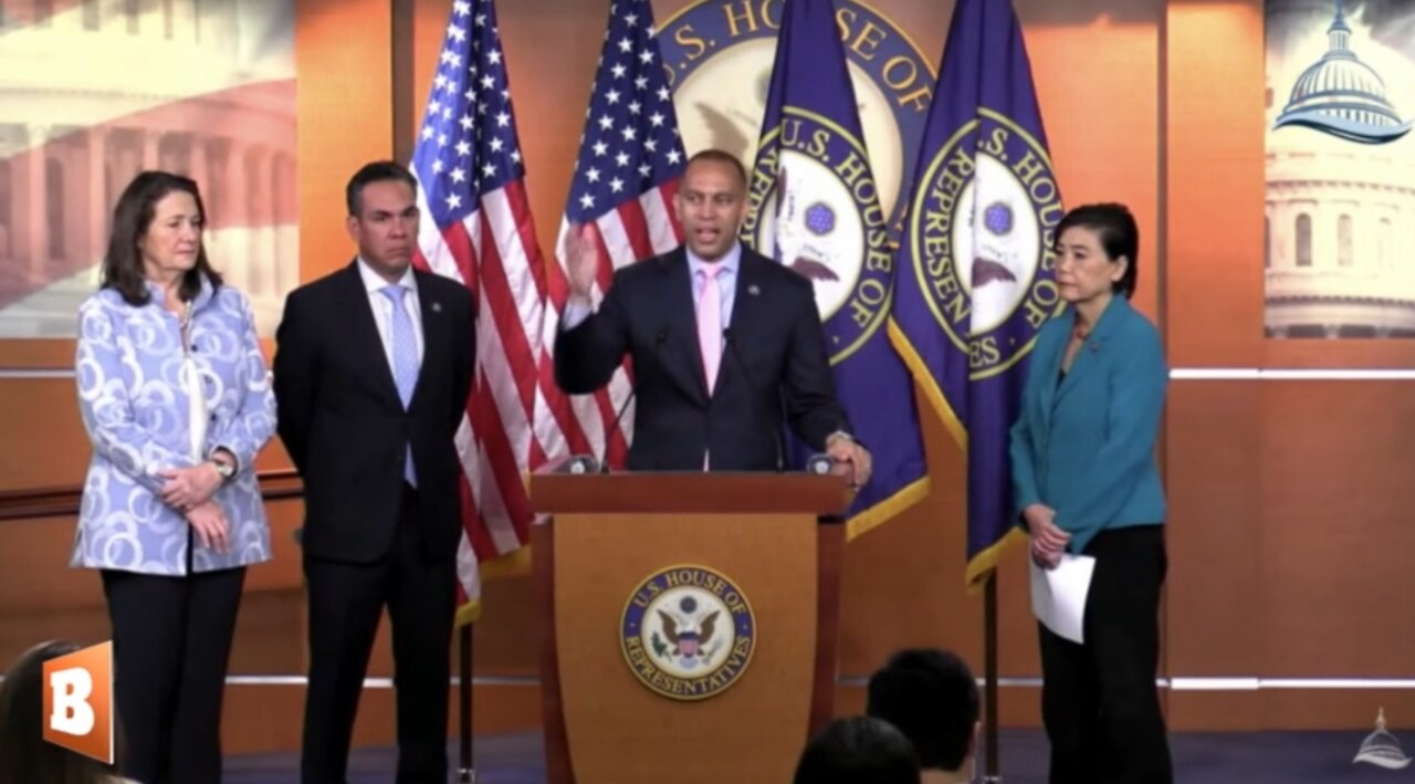 LIVE: House Democratic Caucus Holding News Conference...