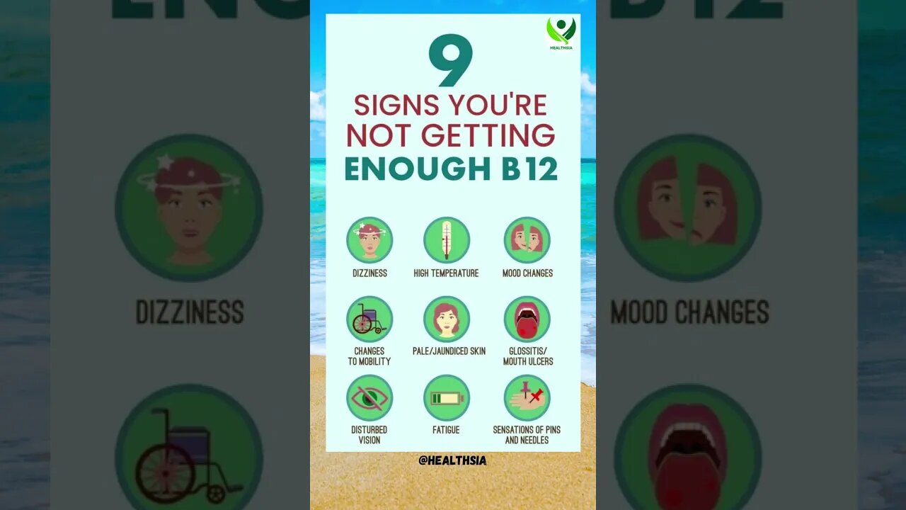 9 Signs You are not getting adequate B12